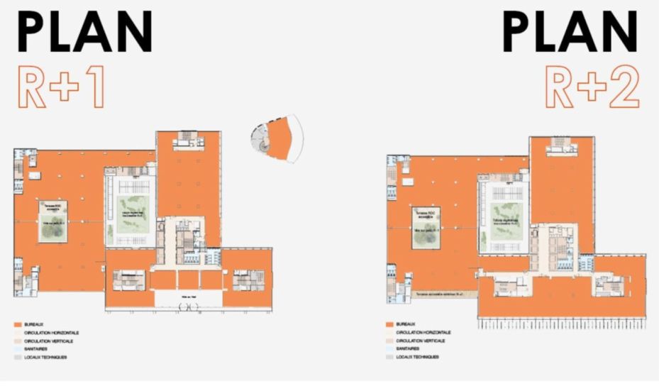 Bureau Courbevoie 4008m² Location bureau Courbevoie Hauts-de-Seine OLBUR2100519 4